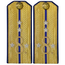 Погоны штабс-капитана 8-го Выборгского финского стрелкового батальона РИА, обр. 1882 г.